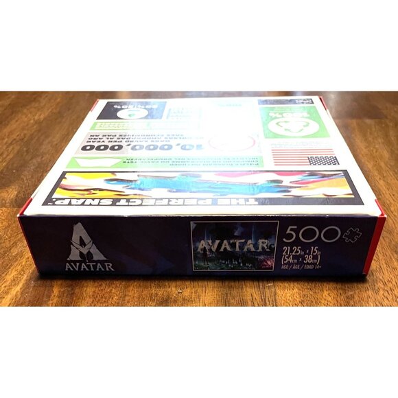 Avatar Jigsaw Puzzle 500 Piece Puzzle By Buffalo Games Movie Neytiri Navi Forest - Picture 5 of 16